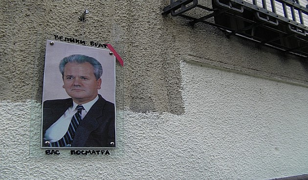 Slika Slobodana Miloševića osvanula u Novom Sadu