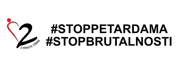 Sutra protest "Stop petardama! Stop brutalnosti"
