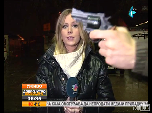 Pištoljem pretio ekipi RTV tokom uključenja u Jutarnji program