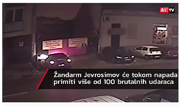 Žandarm u Kisačkoj ulici zadobio više od 100 udaraca