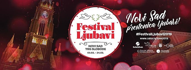 „Festival ljubavi“ od 3. do 24. februara u Novom Sadu