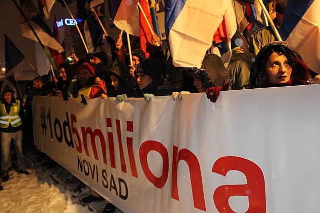 Više hiljada ljudi na drugom protestu „1od5miliona“