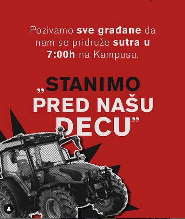 Paori stižu u kampus, studenti pozvali Novosađane da ih zajedno dočekaju