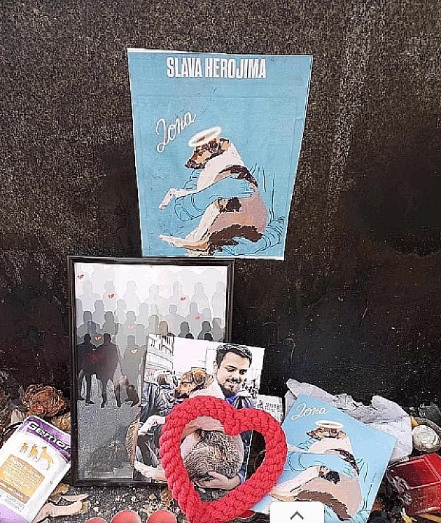 Godinu dana od ubistva psa Done, pomen na raskrsnici kod Šeratona 