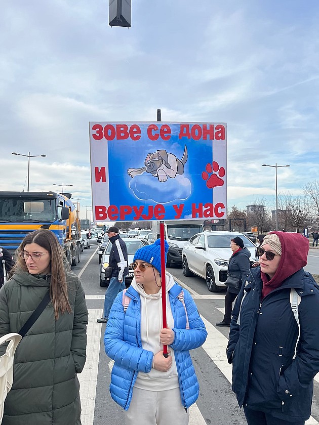 Održan pomen psu Doni (FOTO)