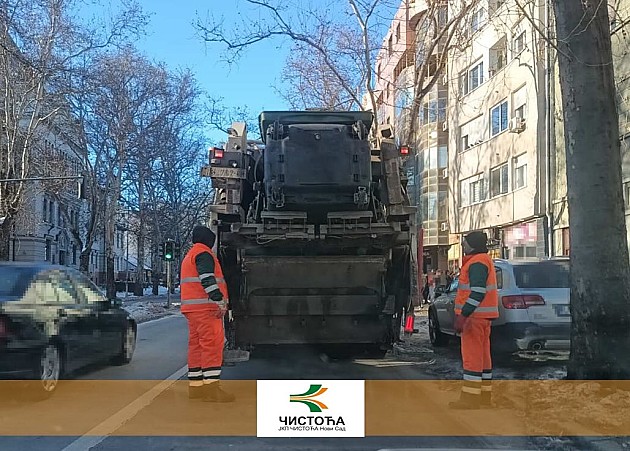 JKP &bdquo;Čistoća&ldquo; nastavlja sa akcijom zimskog uklanjanja kabastog otpada 