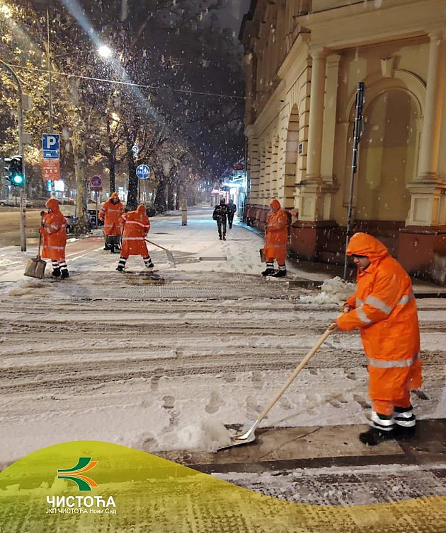 Zimske službe spremno dočekale sneg