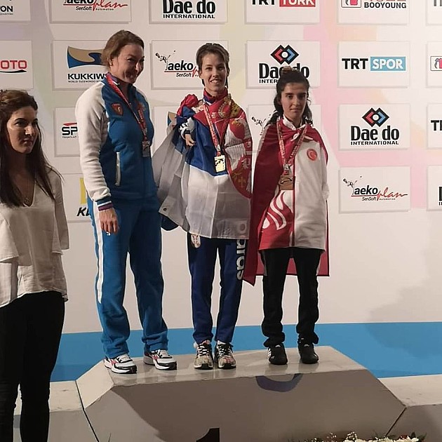 Dejana Bačko osvojila zlato na Svetskom paratekvondo prvenstvu u Turskoj