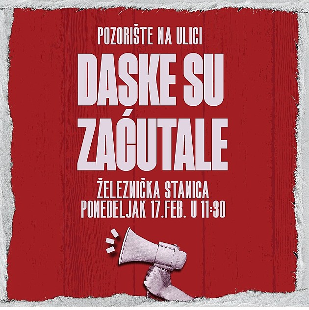 Sutra protest pozorišnih radnika