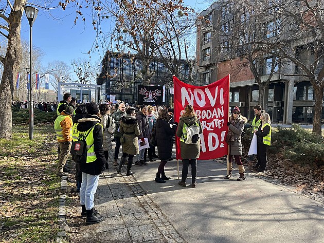 Akademska zajednica tragala za rektorom po Novom Sadu