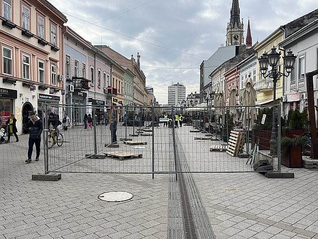 U toku rekonstrukcija odvodnjavanja u centru grada 