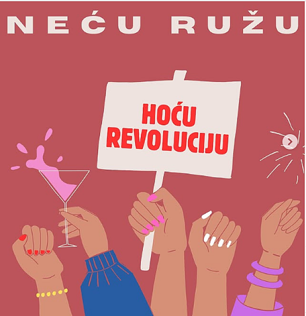 Danas osmomartovski marš „Neću ružu – hoću revoluciju“