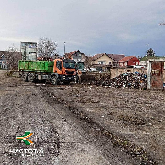 Tokom februara uklonjene divlje deponije na Temerinskom putu, u Petrovaradinu i Futogu