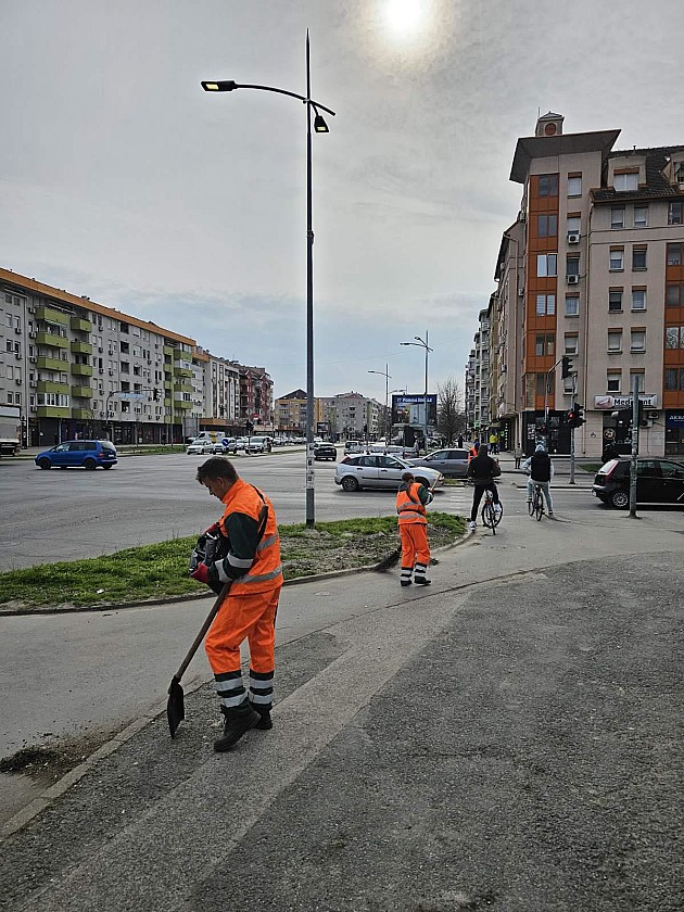 Počelo veliko prolećno sređivanje javnih površina 