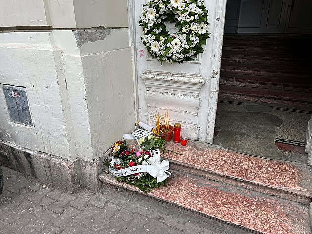 Obeležena godišnjice smrti Vukašina Crnčevića , 16. žrtve pada nadstrešnice