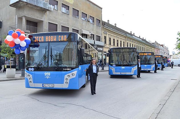 Novi autobusi promovisani u centru grada