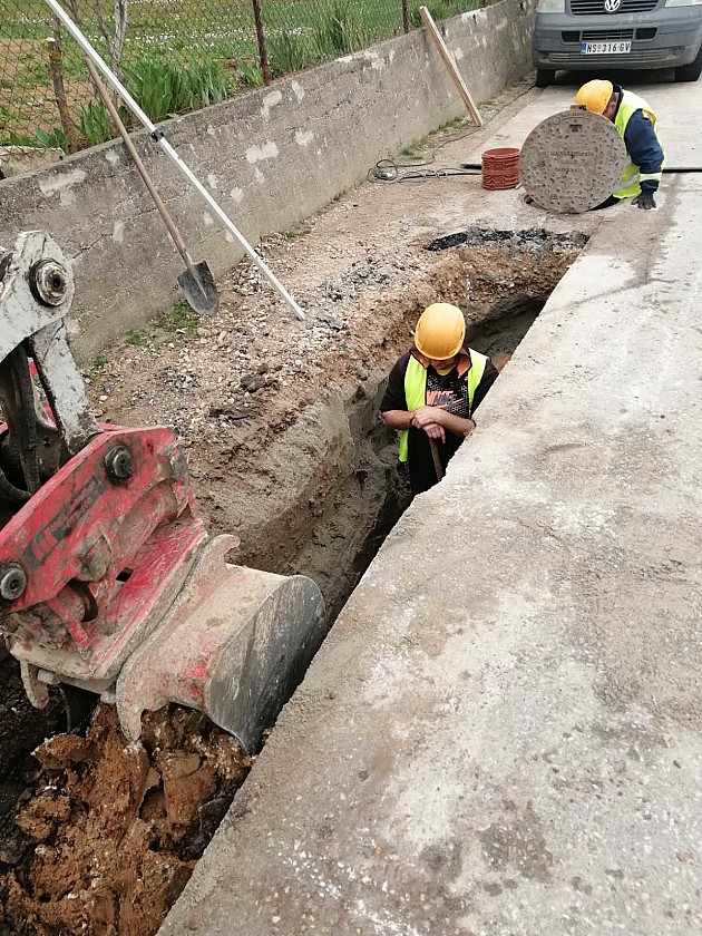 Počela druga faza izgradnje fekalne kanalizacije u Bockama