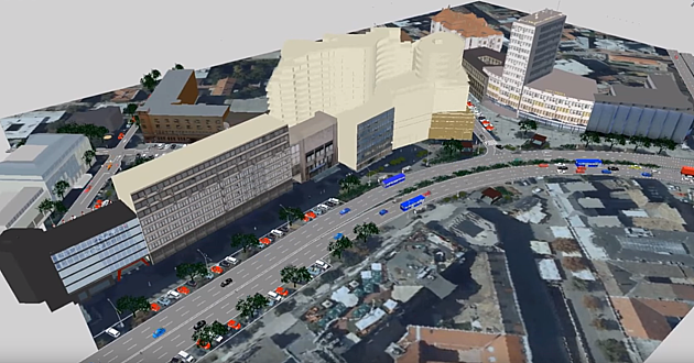 Simulacija saobraćaja nakon gradnje solitera u centru