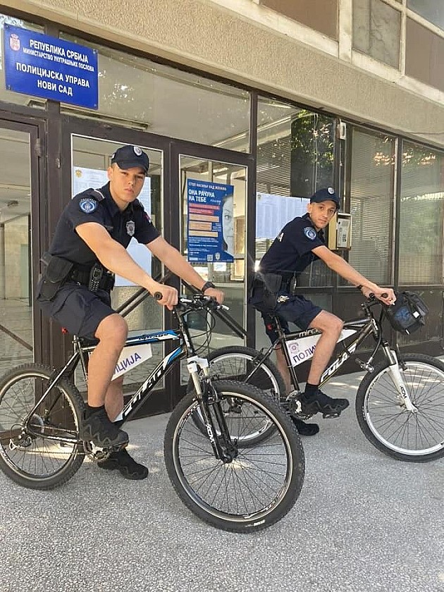 Biciklističke policijske patrole ponovo na novosadskim ulicama 