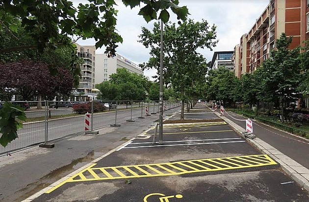 Završena rekonstrukcija parkinga u delu Bulevara oslobođenja