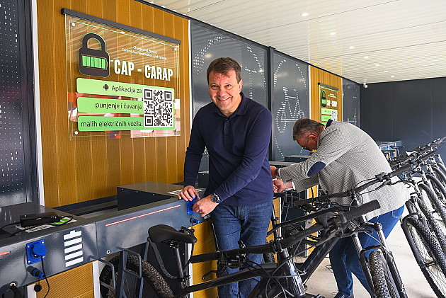 Na Fruškoj gori otvorena prva stanica za punjenje električnih bicikala u Srbiji