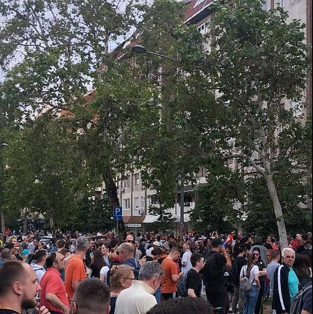 Održan protest „Batinaši nisu junaci! Ne damo studente“