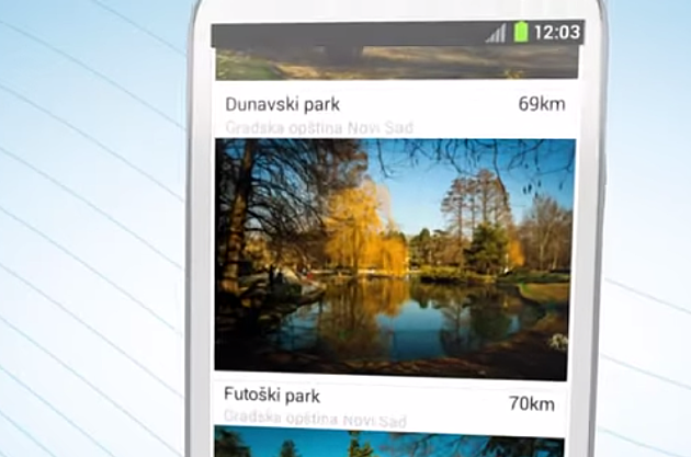 Android aplikacija za zaljubljenike u prirodu