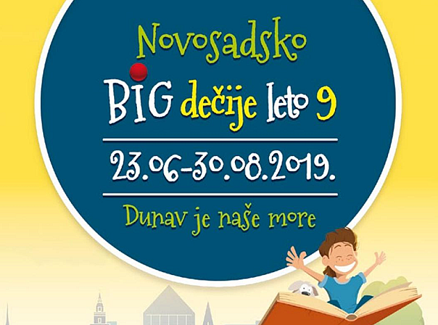 "Novosadsko BIG dečje leto" od 23. do 30. juna