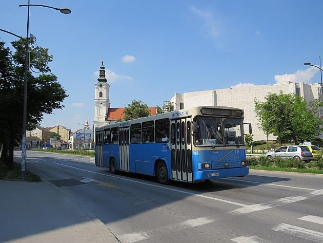 Od srede letnji red vožnje autobusa GSP-a, linija 13 menja trasu