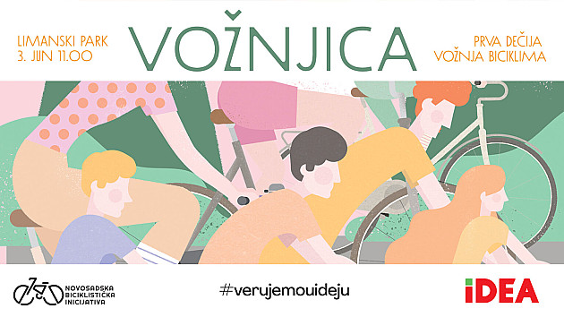 Sutra je Svetski dan bicikla i prva dečja „Vožnjica“ kroz Novi Sad
