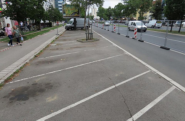 Nastavljena rekonstrukcija parkinga na Bulevaru oslobođenja