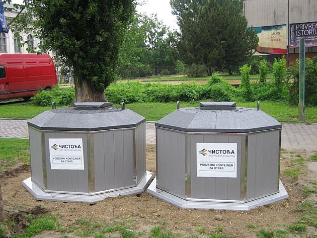 „Čistoća“ povlači nadzemne kontejnere sa ulica, širom grada uklonili betonske kante za smeće