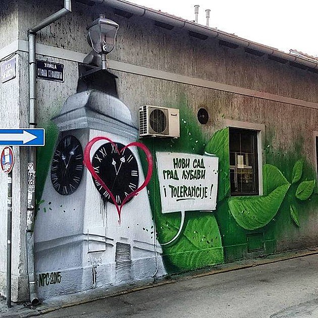 Umesto grafita mržnje mural ljubavi i tolerancije