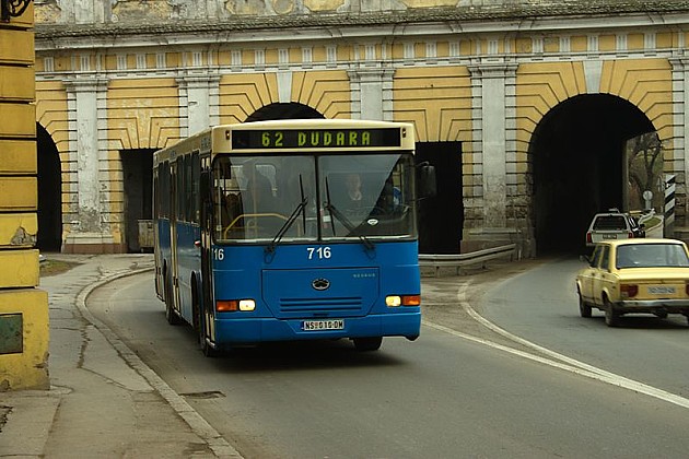 Izmena trase autobusa ka Petrovaradinu i Karlovcima