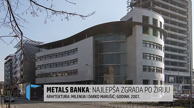 Rektorat i Metals banka najlepše zgrade u Novom Sadu