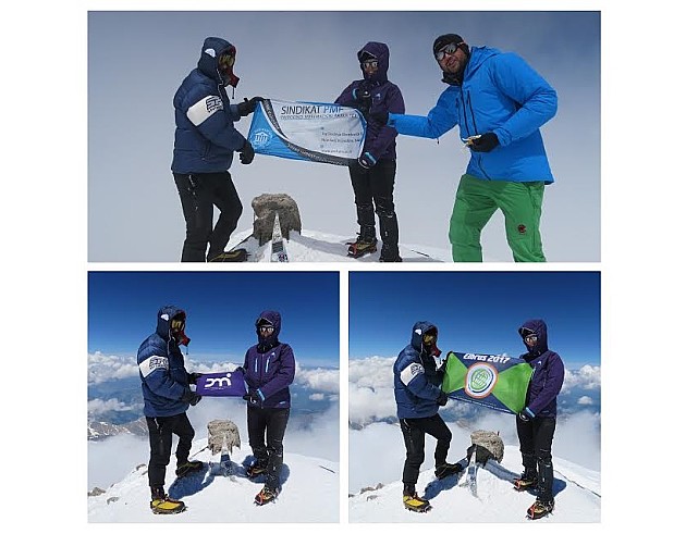 Profesori s PMF-a osvojili Elbrus