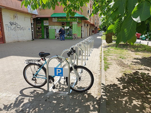 Novi Sad dobija nova parkirališta za bicikle