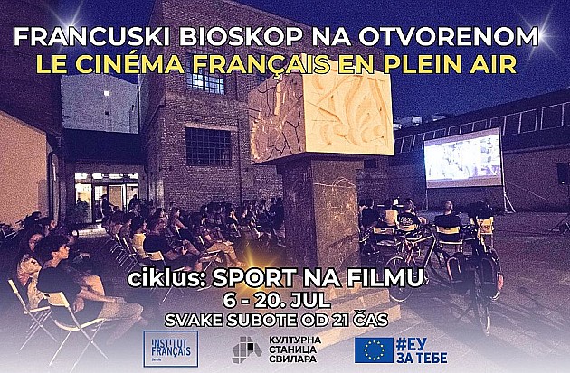 Letnji bioskop francuskog filma od danas na platou ispred Svilare