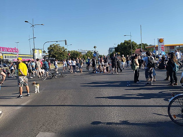 Završena blokada tri velike raskrsnice 