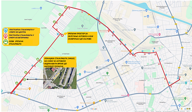 Autobusi na liniji 14 produžavaju do Veternika, a linije 51A i 51B se ukidaju