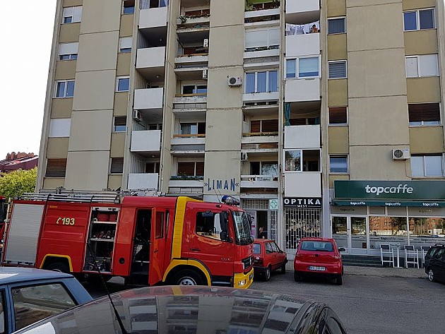 Požari u nekoliko zgrada u Novom Sadu, među povređenima ima dece