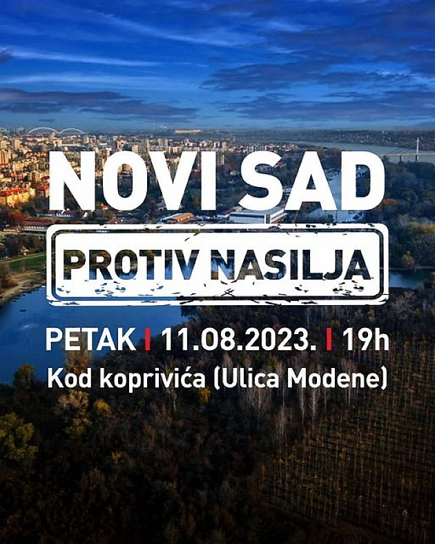 Danas novi protest „Novi Sad protiv nasilja“