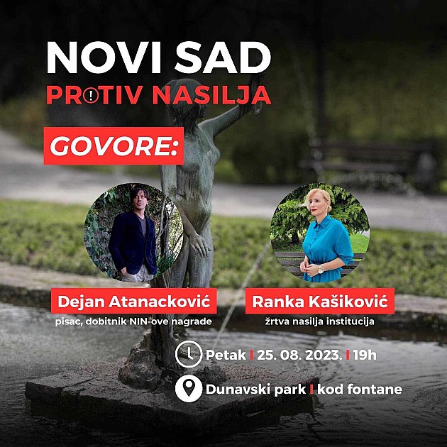 Večeras novi protest „Novi Sad protiv nasilja“ 
