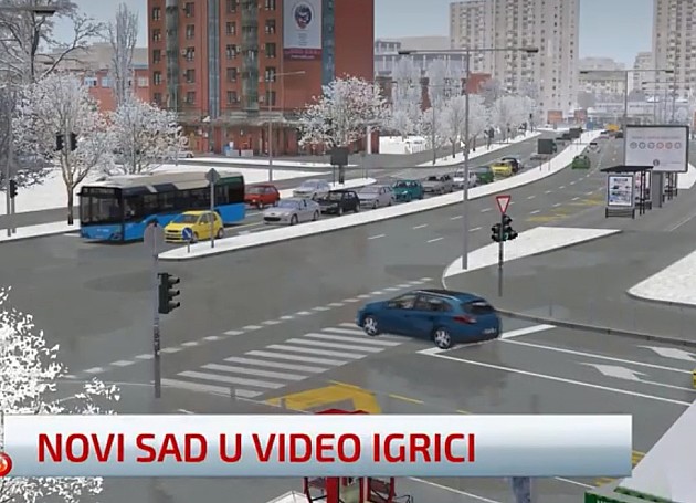 Igrica u kojoj možete da „provozate“ autobus Novim Sadom