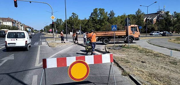 Počelo uređenje poslednje deonice ulice Feješ Klare na Telepu