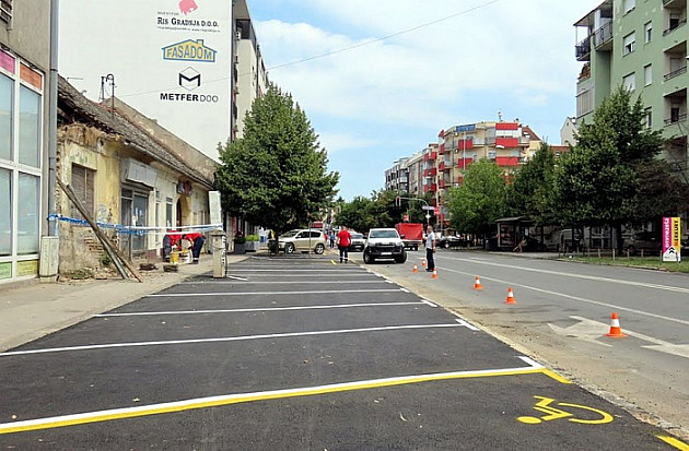 Završena obnova parkinga u Almaškoj i Temerinskoj ulici