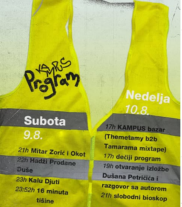 „Kampus – Zona slobode“, i ovog vikenda publici nudi bogat program  