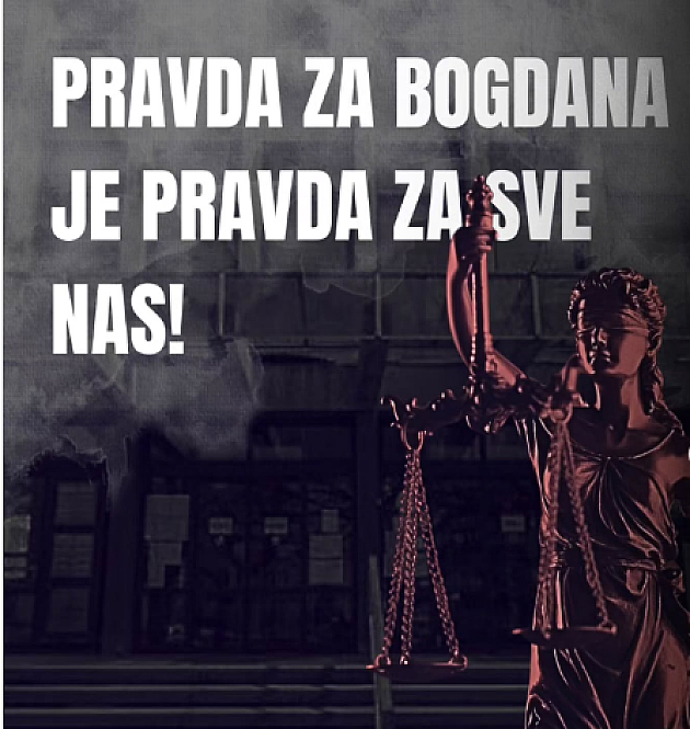 Student Bogdan Jovičić koji štrajkuke glađu prebačen u zatvorsku bolnicu u Beogradu, protest podrške večeras u kampusu