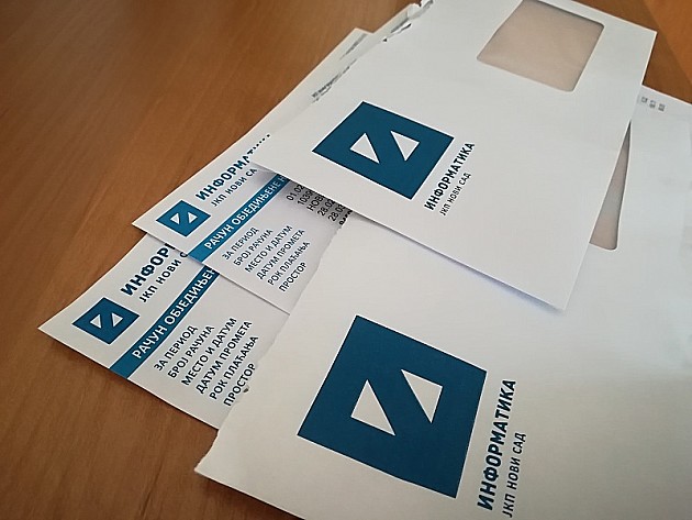 JKP „Informatika“ šalje opomene zbog dugovanja za  komunalno-stambene usluge