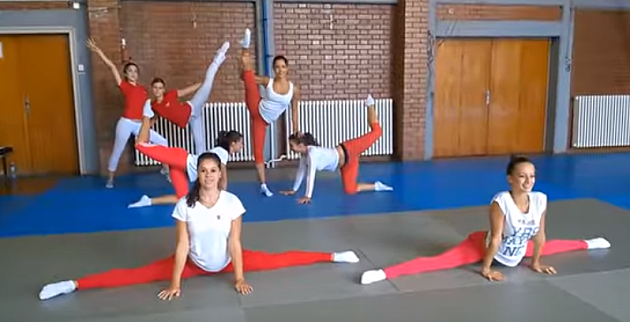 Video: Novosadske aerogimnastičarke najbolje u Evropi